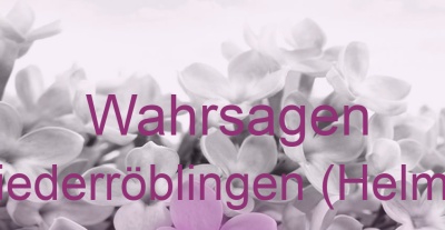 Wahrsagen Niederröblingen (Helme) | Top-Experten für Kartenlegen, Wahrsagen, Hellsehen, Zukunftsdeutung.
